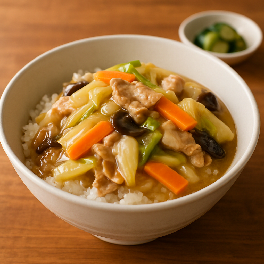 中華丼(市販の素)