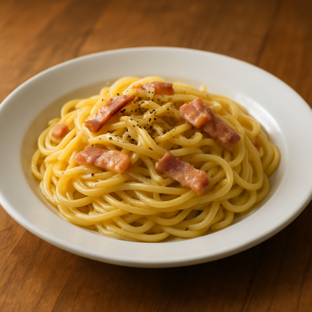 カルボナーラ(市販ソース)