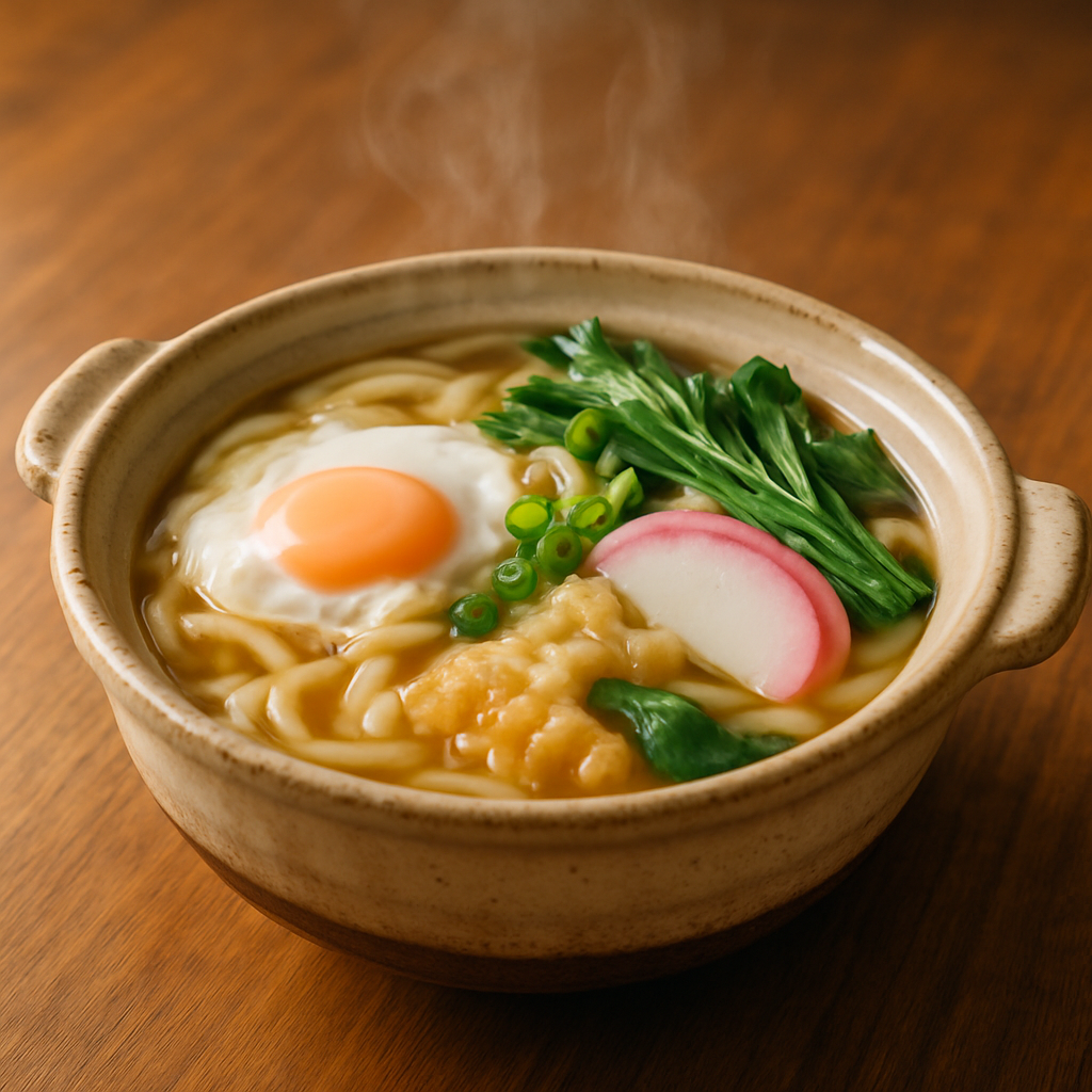 鍋焼き風うどん