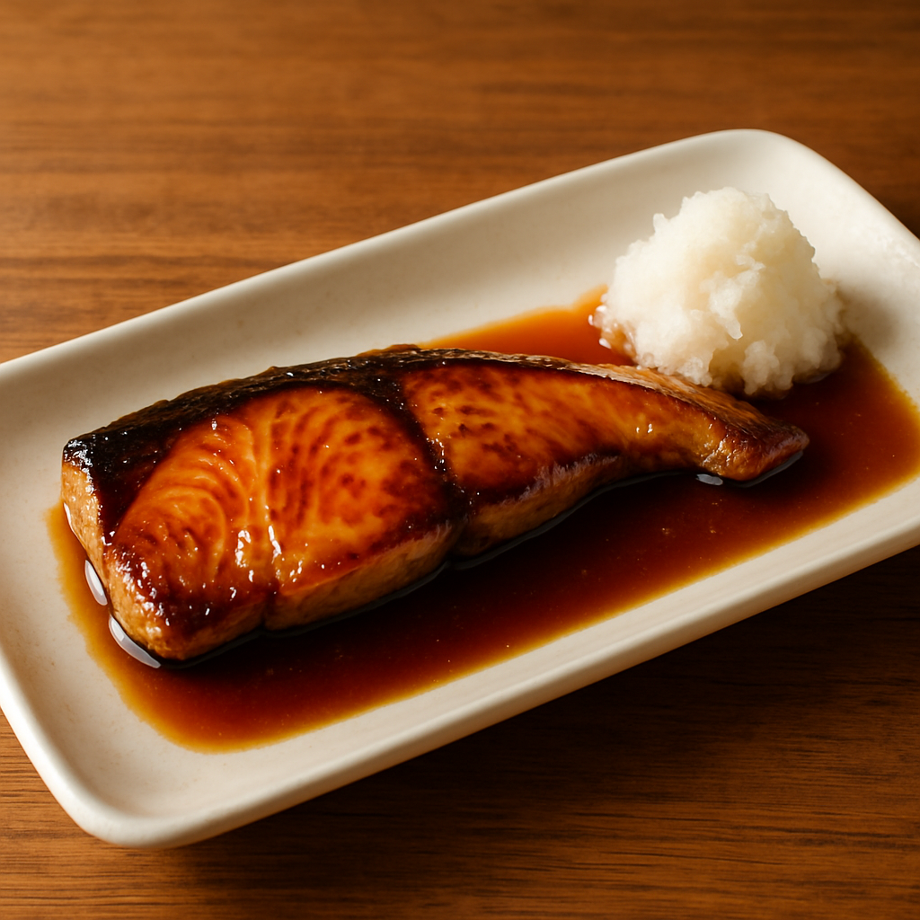 ぶりの照り焼き(グリル)